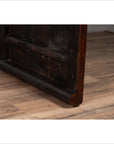 Burmese Vintage Waterfall Console Table with Scrolling Feet and Dark Patina-8. Asian & Chinese Furniture, Art, Antiques, Vintage Home Décor for sale at FEA Home