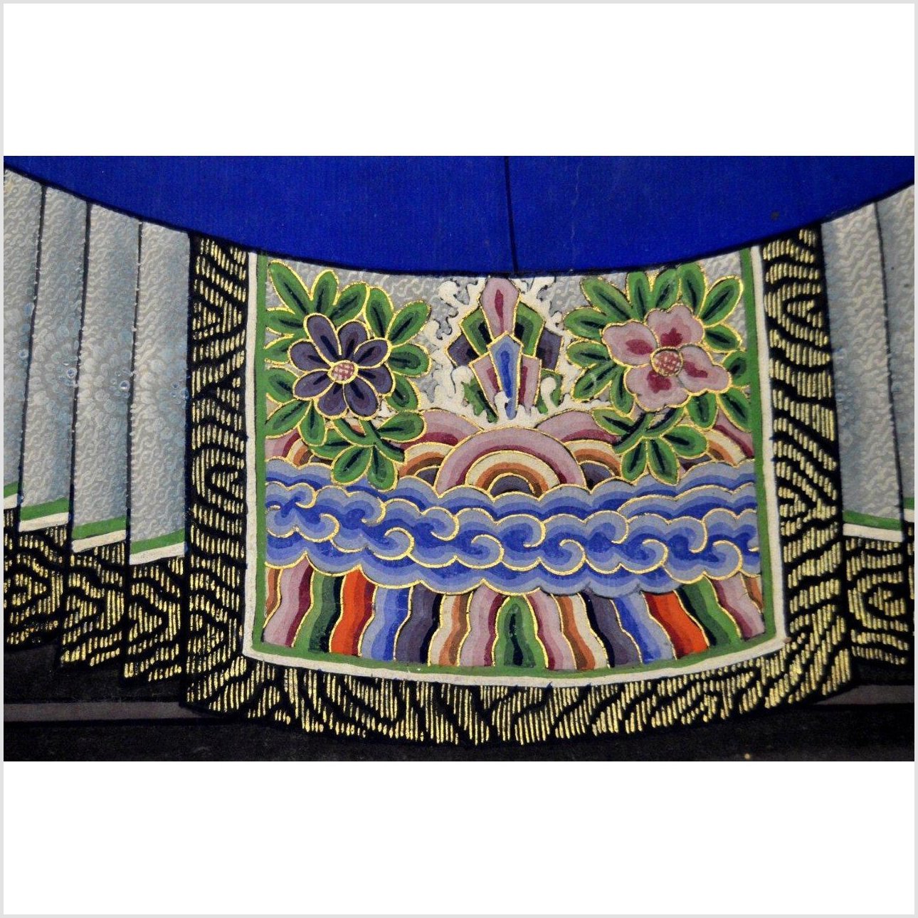 Chinese Ancestors Painting on Linen Canvas-3. Asian &amp; Chinese Furniture, Art, Antiques, Vintage Home Décor for sale at FEA Home