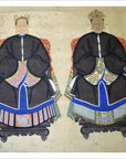 Chinese Ancestors Painting on Linen Canvas-8. Asian & Chinese Furniture, Art, Antiques, Vintage Home Décor for sale at FEA Home
