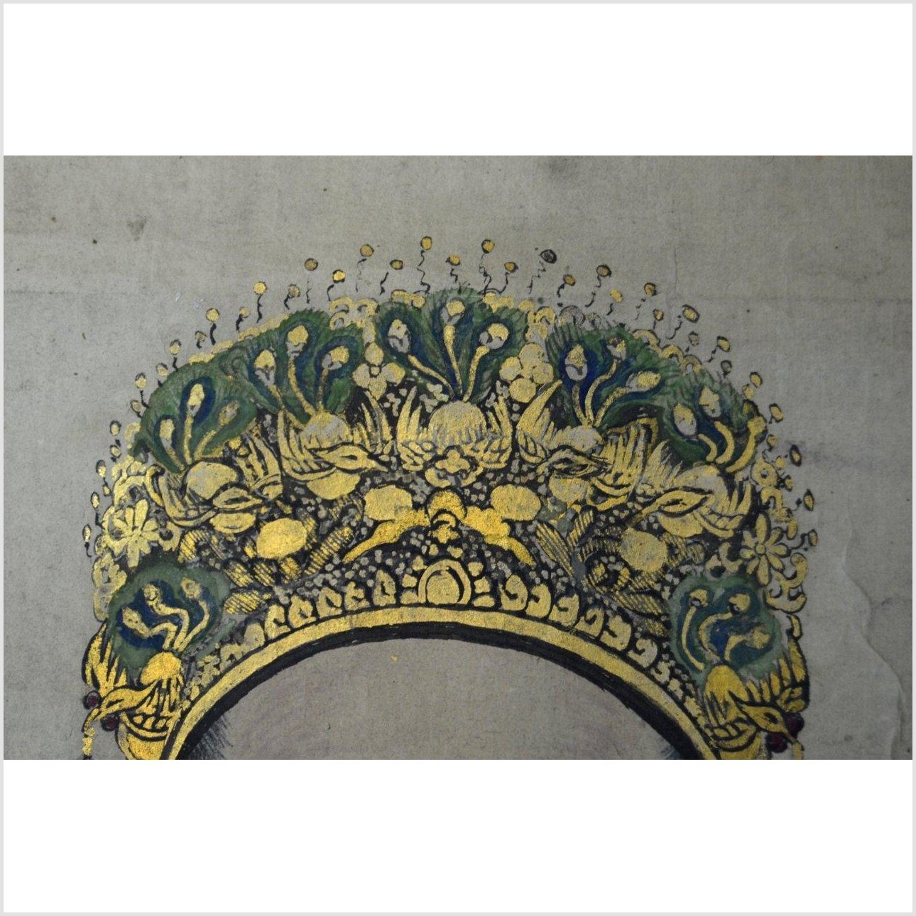 Chinese Ancestors Painting on Linen Canvas-3. Asian &amp; Chinese Furniture, Art, Antiques, Vintage Home Décor for sale at FEA Home