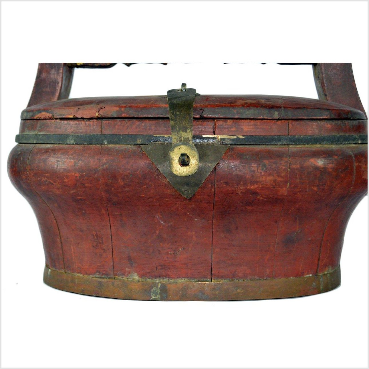 Chinese Bamboo Wedding Basket-2. Asian & Chinese Furniture, Art, Antiques, Vintage Home Décor for sale at FEA Home