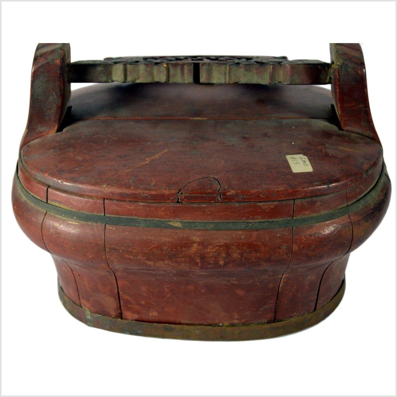 Chinese Bamboo Wedding Basket-4. Asian &amp; Chinese Furniture, Art, Antiques, Vintage Home Décor for sale at FEA Home