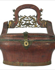 Chinese Bamboo Wedding Basket-1. Asian & Chinese Furniture, Art, Antiques, Vintage Home Décor for sale at FEA Home