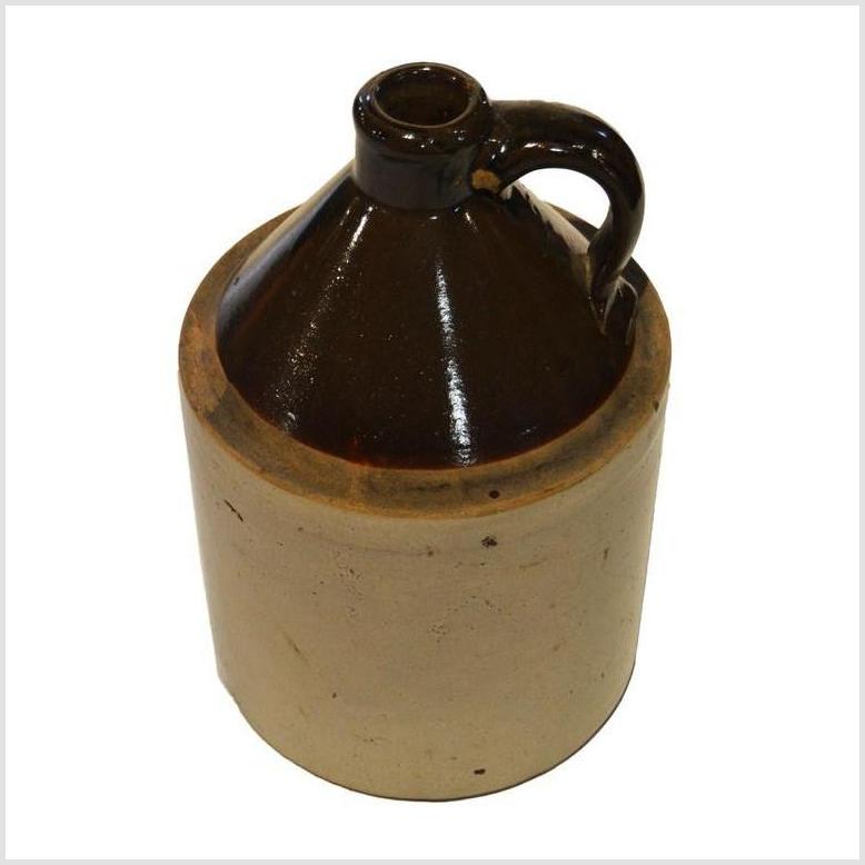 Antique Stoneware Jug-YN3711-4. Asian & Chinese Furniture, Art, Antiques, Vintage Home Décor for sale at FEA Home