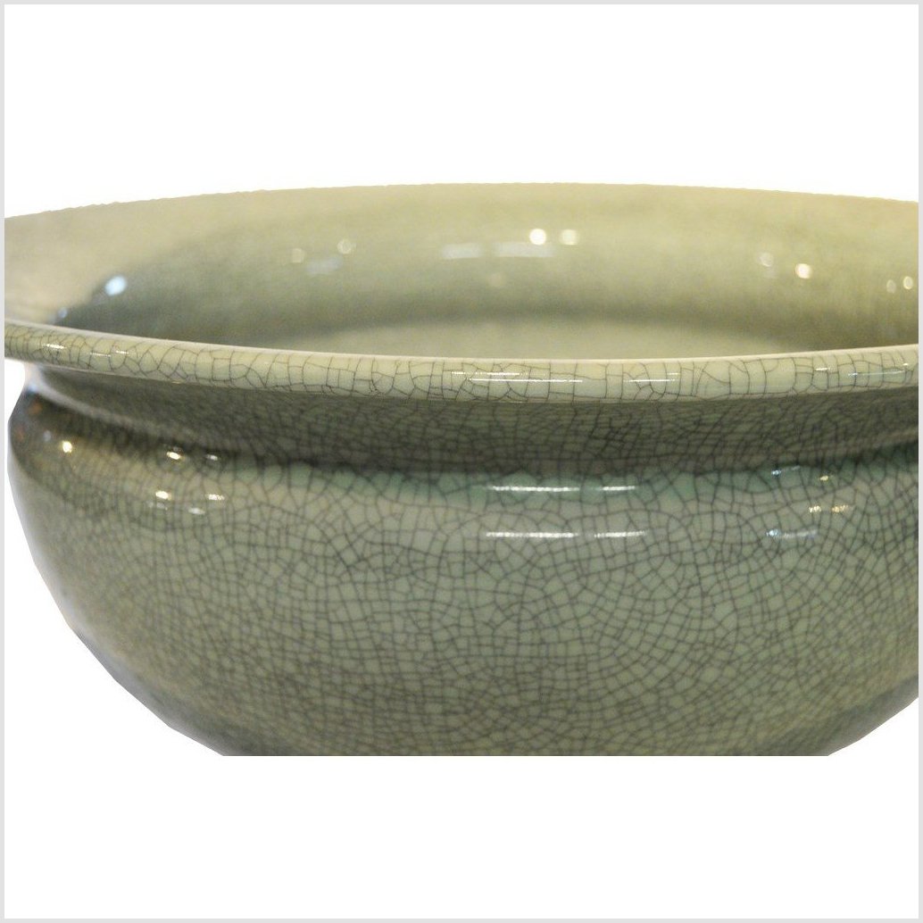 Chinese Crackle Celadon Porcelain Bowl-2. Asian & Chinese Furniture, Art, Antiques, Vintage Home Décor for sale at FEA Home