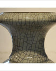 Chinese Crackle Celadon Vase-3. Asian & Chinese Furniture, Art, Antiques, Vintage Home Décor for sale at FEA Home