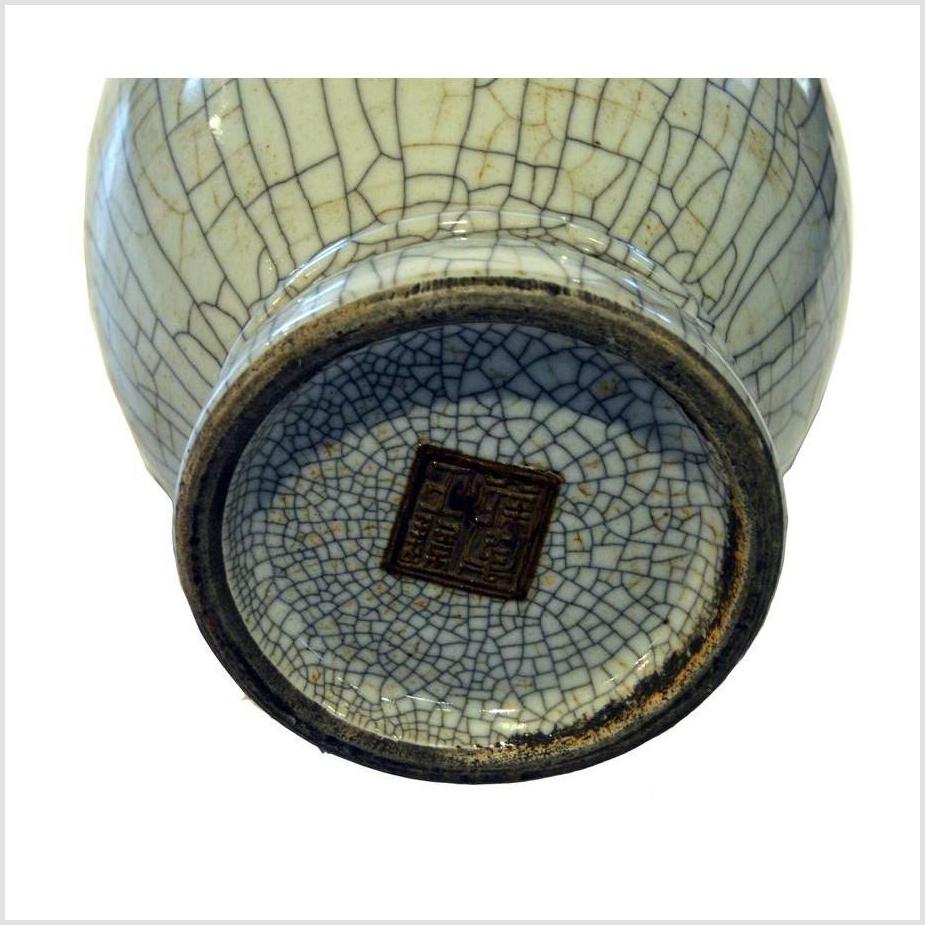 Chinese Crackle Celadon Vase-6. Asian &amp; Chinese Furniture, Art, Antiques, Vintage Home Décor for sale at FEA Home