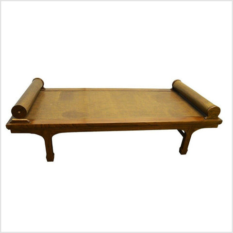 Antique Rattan Chinese Daybed-YN3961-1. Asian & Chinese Furniture, Art, Antiques, Vintage Home Décor for sale at FEA Home