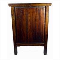 Chinese Elm Wood Apothecary Cabinet