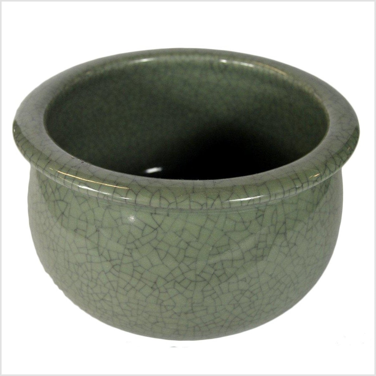 Chinese Green Celadon Bowl-1. Asian & Chinese Furniture, Art, Antiques, Vintage Home Décor for sale at FEA Home