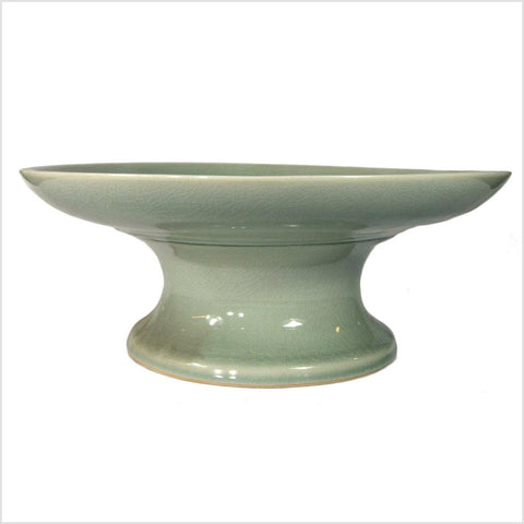 Chinese Green Celadon Cake Stand 