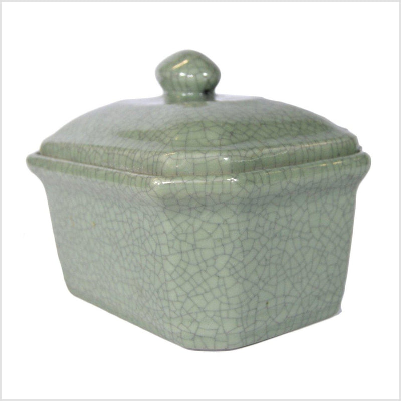 Chinese Green Celadon Container 
