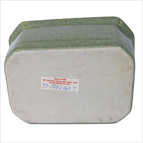 Chinese Green Celadon Container