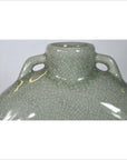 Chinese Green Celadon Flask-4. Asian & Chinese Furniture, Art, Antiques, Vintage Home Décor for sale at FEA Home
