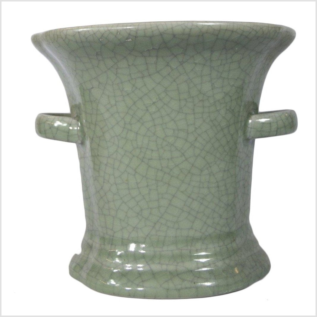 Chinese Green Celadon Planter-1. Asian & Chinese Furniture, Art, Antiques, Vintage Home Décor for sale at FEA Home