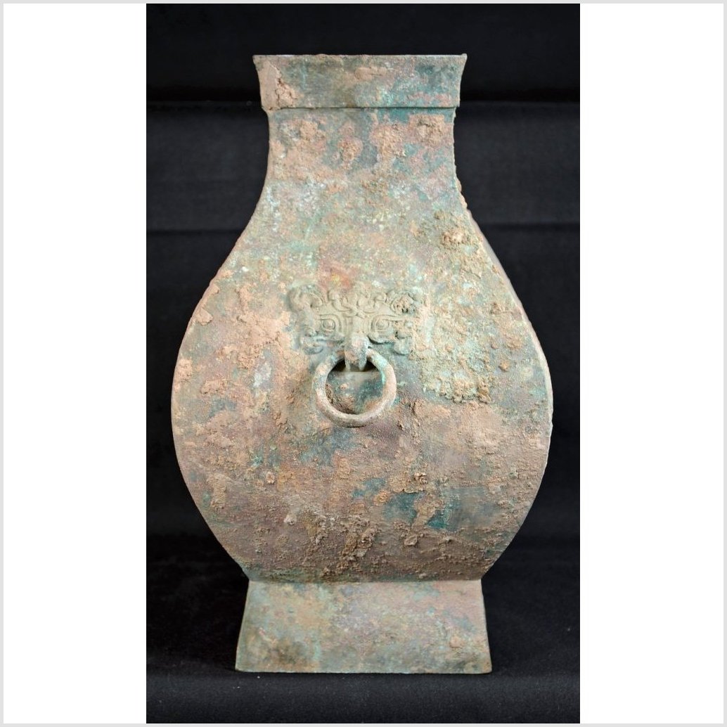 Chinese Han Dynasty Hu Vessel-5. Asian &amp; Chinese Furniture, Art, Antiques, Vintage Home Décor for sale at FEA Home