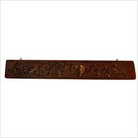 Chinese Hand Carved Wood Plaque 