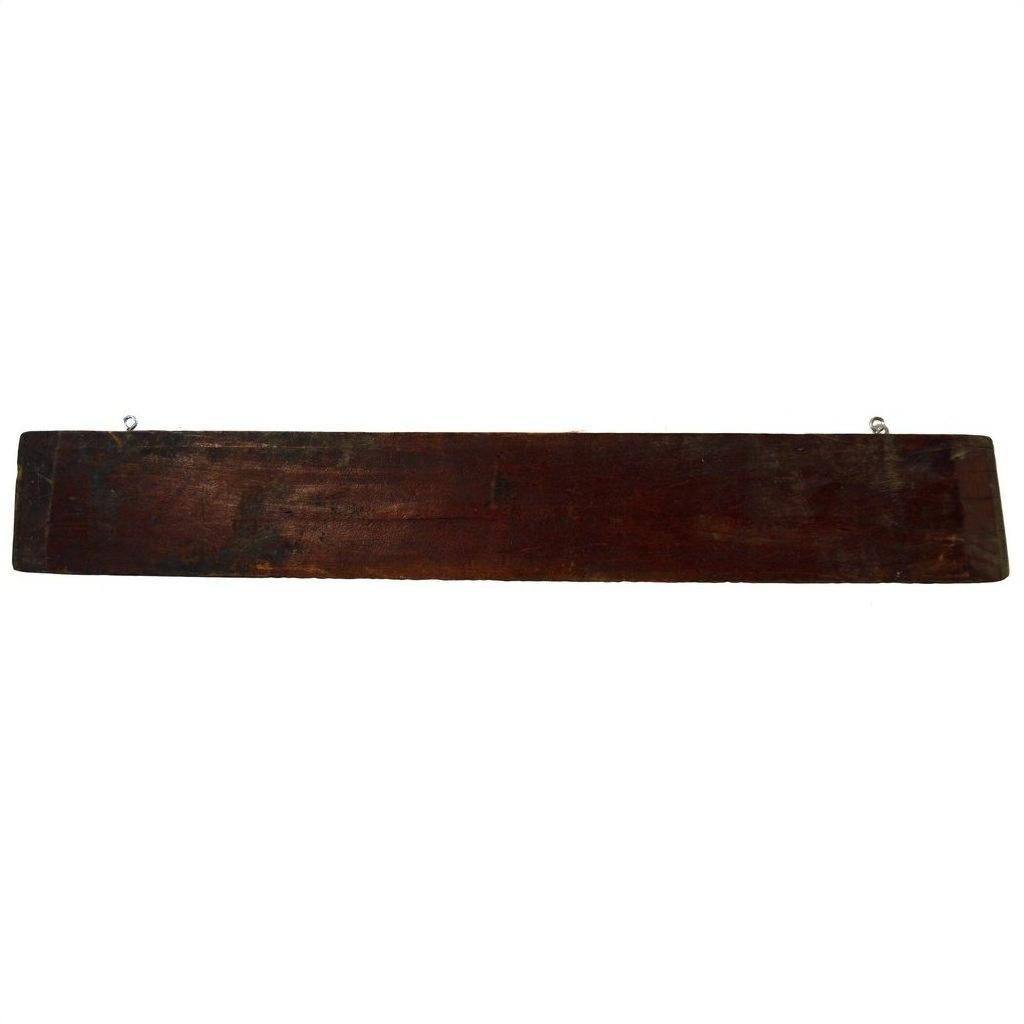 Chinese Hand Carved Wood Plaque-6. Asian &amp; Chinese Furniture, Art, Antiques, Vintage Home Décor for sale at FEA Home