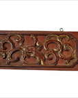 Chinese Hand Carved Wood Plaque-1. Asian & Chinese Furniture, Art, Antiques, Vintage Home Décor for sale at FEA Home