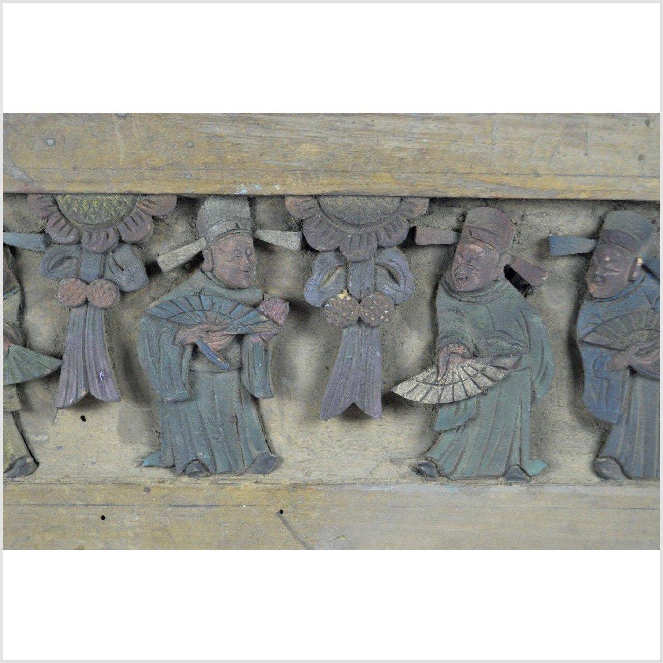 Chinese Hand Carved Wood Plaque-3. Asian &amp; Chinese Furniture, Art, Antiques, Vintage Home Décor for sale at FEA Home