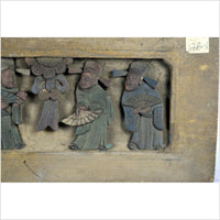 Chinese Hand Carved Wood Plaque