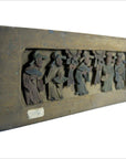 Chinese Hand Carved Wood Plaque-5. Asian & Chinese Furniture, Art, Antiques, Vintage Home Décor for sale at FEA Home