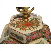 Chinese Hand Painted Lamp 