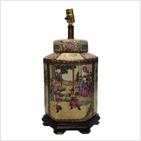 Chinese Hand Painted Lamp