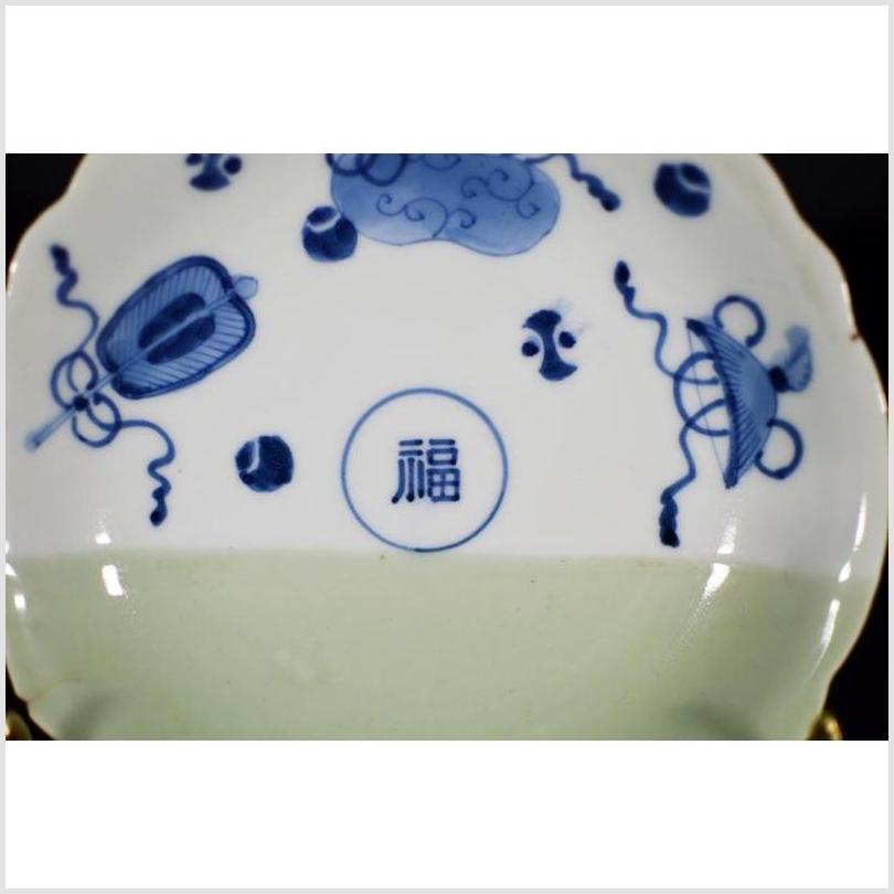 Chinese Hand Painted Porcelain Plate-3. Asian &amp; Chinese Furniture, Art, Antiques, Vintage Home Décor for sale at FEA Home