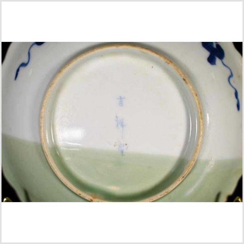 Chinese Hand Painted Porcelain Plate-YN4659 / 1-5. Asian & Chinese Furniture, Art, Antiques, Vintage Home Décor for sale at FEA Home