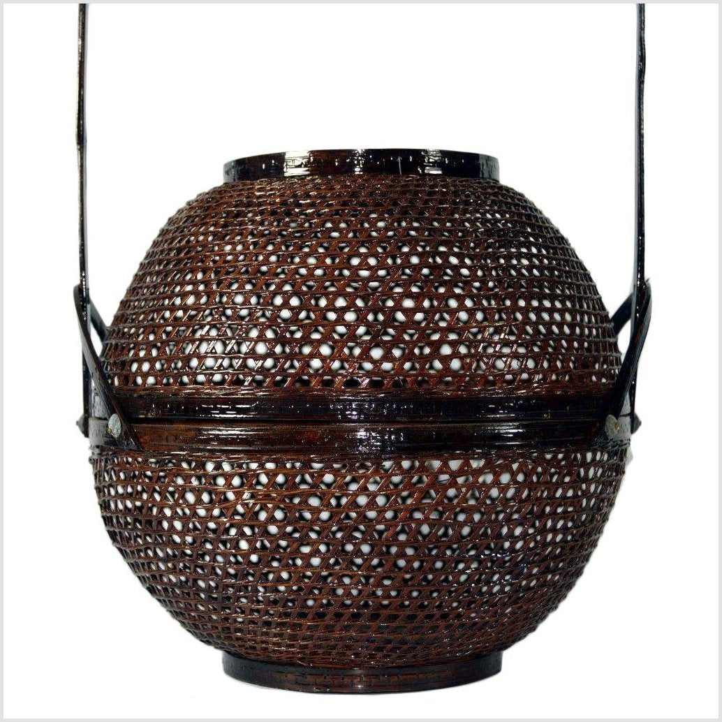 Chinese Lacquered Basket-2. Asian & Chinese Furniture, Art, Antiques, Vintage Home Décor for sale at FEA Home