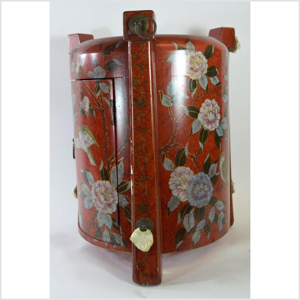 Chinese Lacquered Nightstand-2. Asian & Chinese Furniture, Art, Antiques, Vintage Home Décor for sale at FEA Home