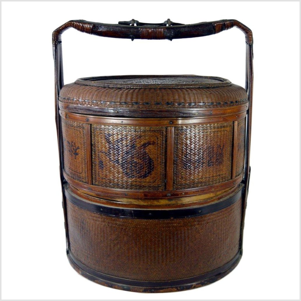 Chinese Large Wedding Basket-1. Asian & Chinese Furniture, Art, Antiques, Vintage Home Décor for sale at FEA Home
