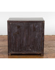 Chinese Late Qing Dynasty 1900s Side Cabinet with Reddish Black Lacquer-15. Asian & Chinese Furniture, Art, Antiques, Vintage Home Décor for sale at FEA Home