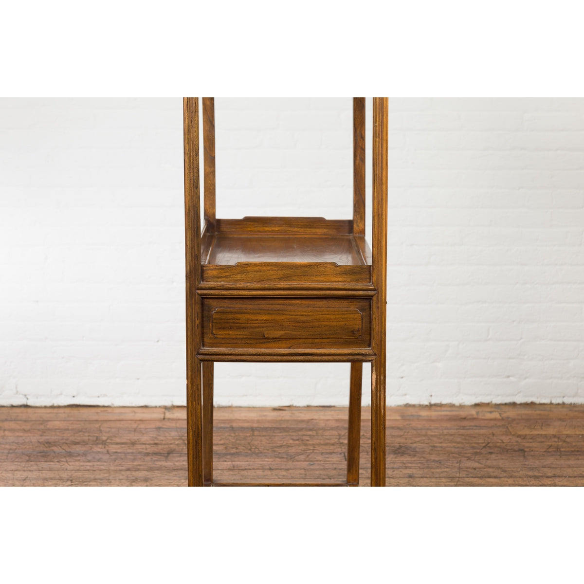 Chinese Late Qing Dynasty Period Bookshelf with Classic Design and Drawers-11. Asian &amp; Chinese Furniture, Art, Antiques, Vintage Home Décor for sale at FEA Home
