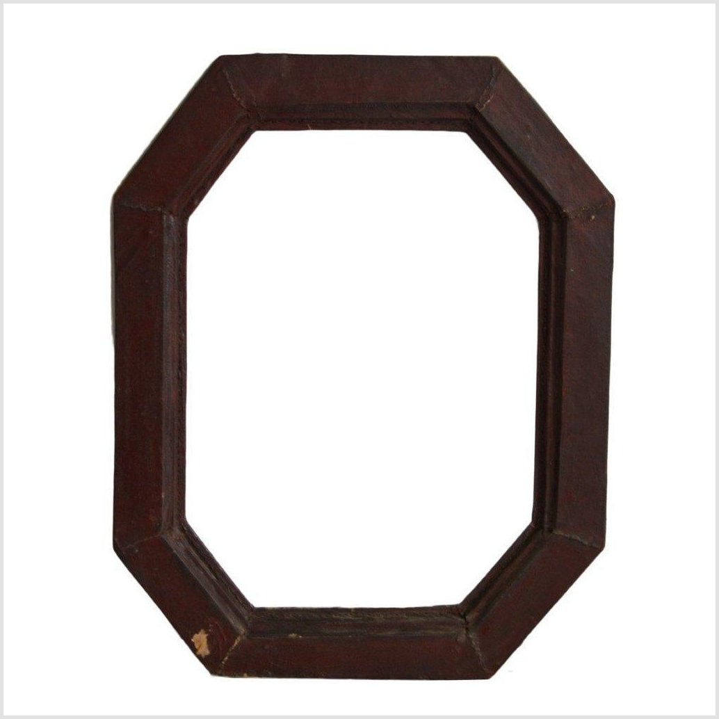 Chinese Leather Frame-6. Asian &amp; Chinese Furniture, Art, Antiques, Vintage Home Décor for sale at FEA Home