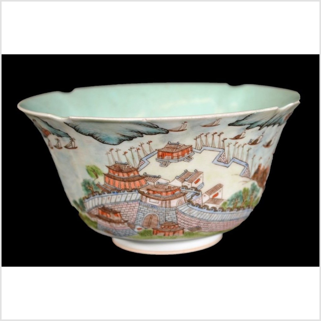 Chinese Mankok Porcelain Bowl-2. Asian & Chinese Furniture, Art, Antiques, Vintage Home Décor for sale at FEA Home