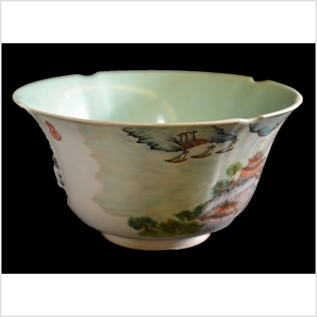 Chinese Mankok Porcelain Bowl-3. Asian &amp; Chinese Furniture, Art, Antiques, Vintage Home Décor for sale at FEA Home