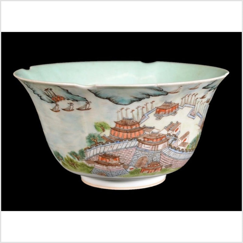 Chinese Mankok Porcelain Bowl- Asian Antiques, Vintage Home Decor & Chinese Furniture - FEA Home
