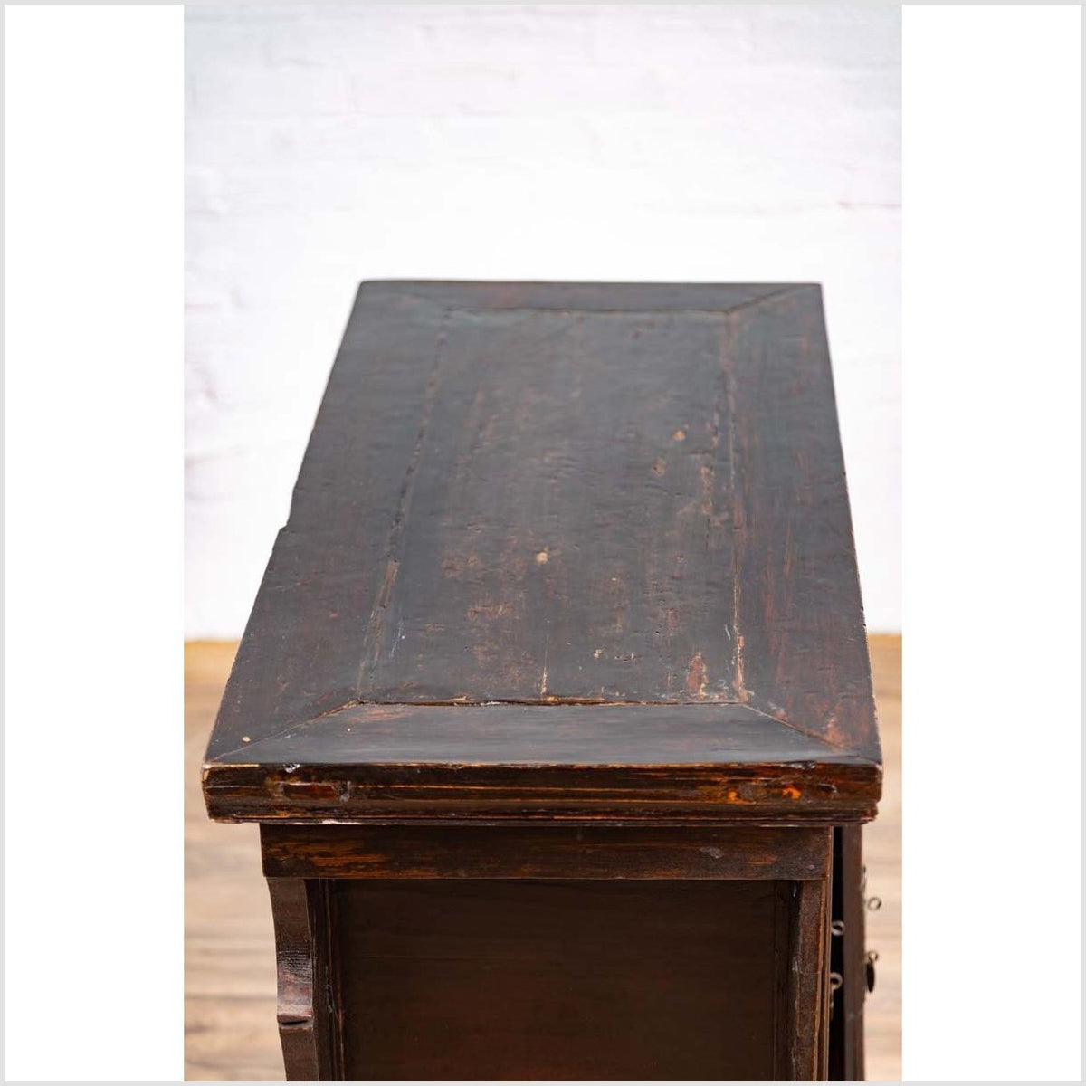 Chinese Ming Dynasty Style Butterfly Cabinet with Carved Spandrels and Doors-17. Asian &amp; Chinese Furniture, Art, Antiques, Vintage Home Décor for sale at FEA Home