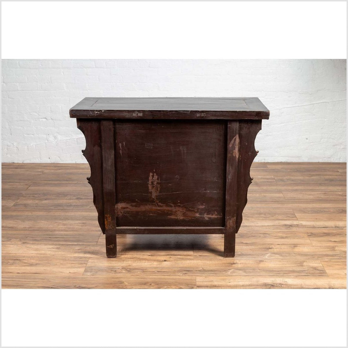 Chinese Ming Dynasty Style Butterfly Cabinet with Carved Spandrels and Doors-19. Asian &amp; Chinese Furniture, Art, Antiques, Vintage Home Décor for sale at FEA Home