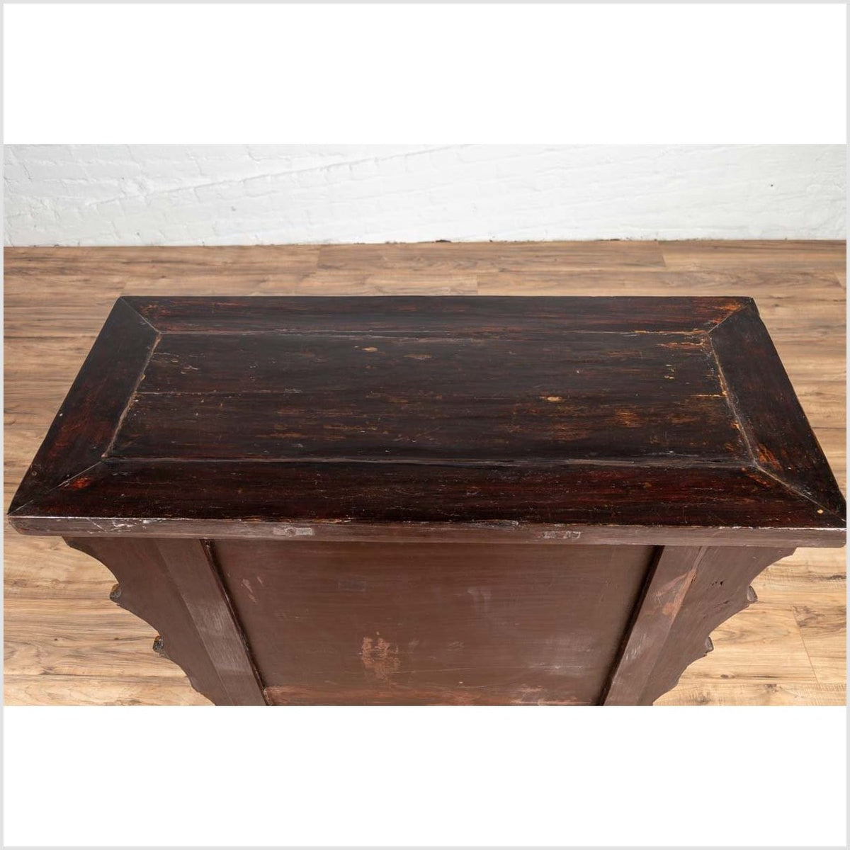 Chinese Ming Dynasty Style Butterfly Cabinet with Carved Spandrels and Doors-20. Asian &amp; Chinese Furniture, Art, Antiques, Vintage Home Décor for sale at FEA Home