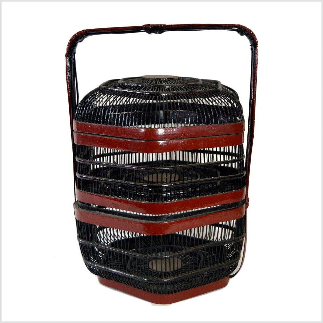 Chinese Picnic Basket-1. Asian & Chinese Furniture, Art, Antiques, Vintage Home Décor for sale at FEA Home