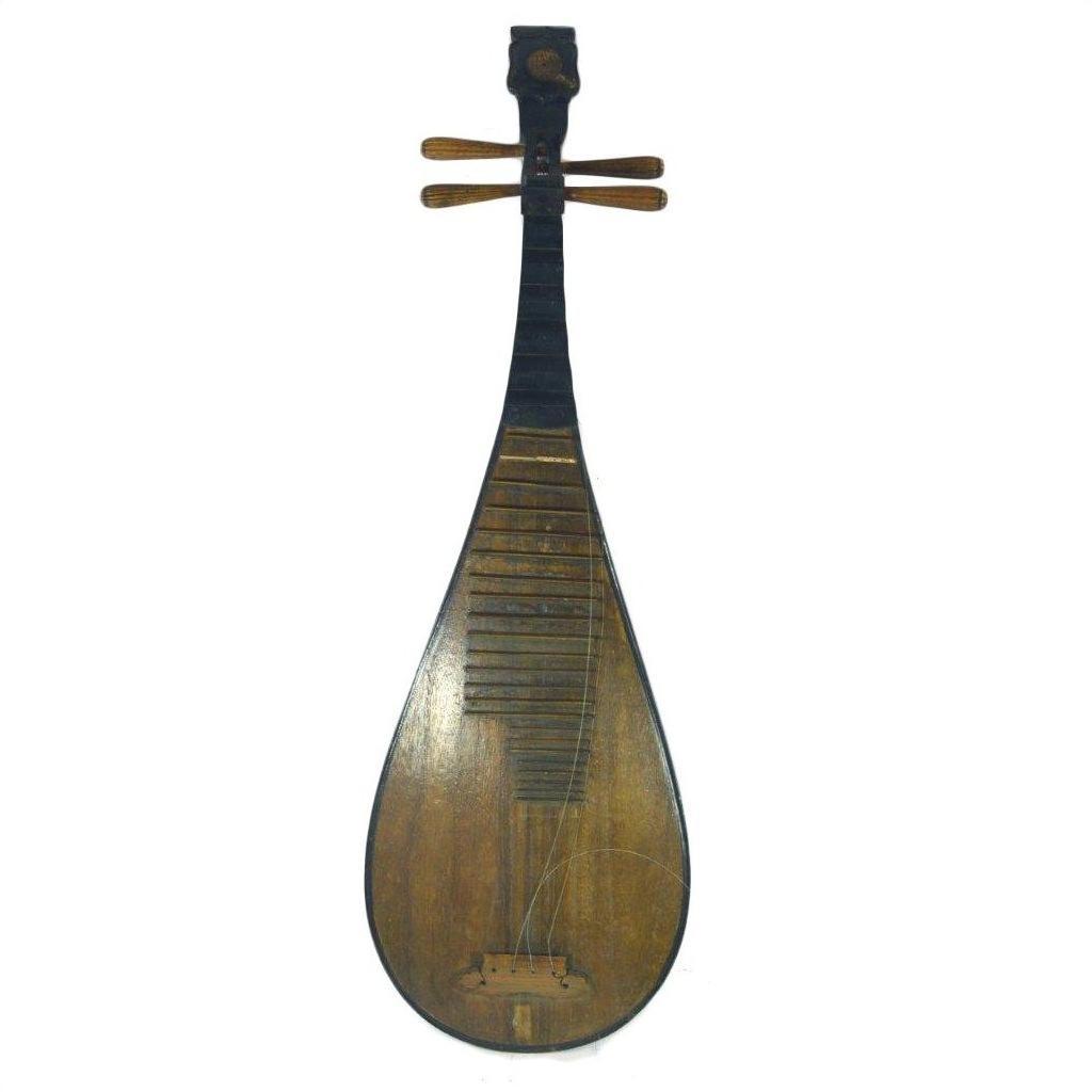 Chinese PiPa Lute-7. Asian &amp; Chinese Furniture, Art, Antiques, Vintage Home Décor for sale at FEA Home