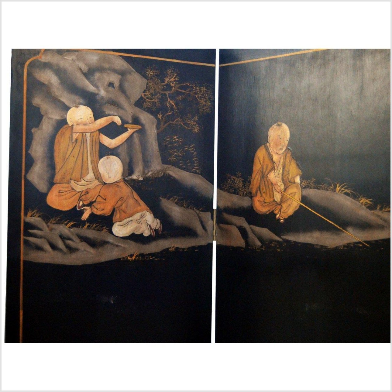 Chinese Screen-2. Asian & Chinese Furniture, Art, Antiques, Vintage Home Décor for sale at FEA Home