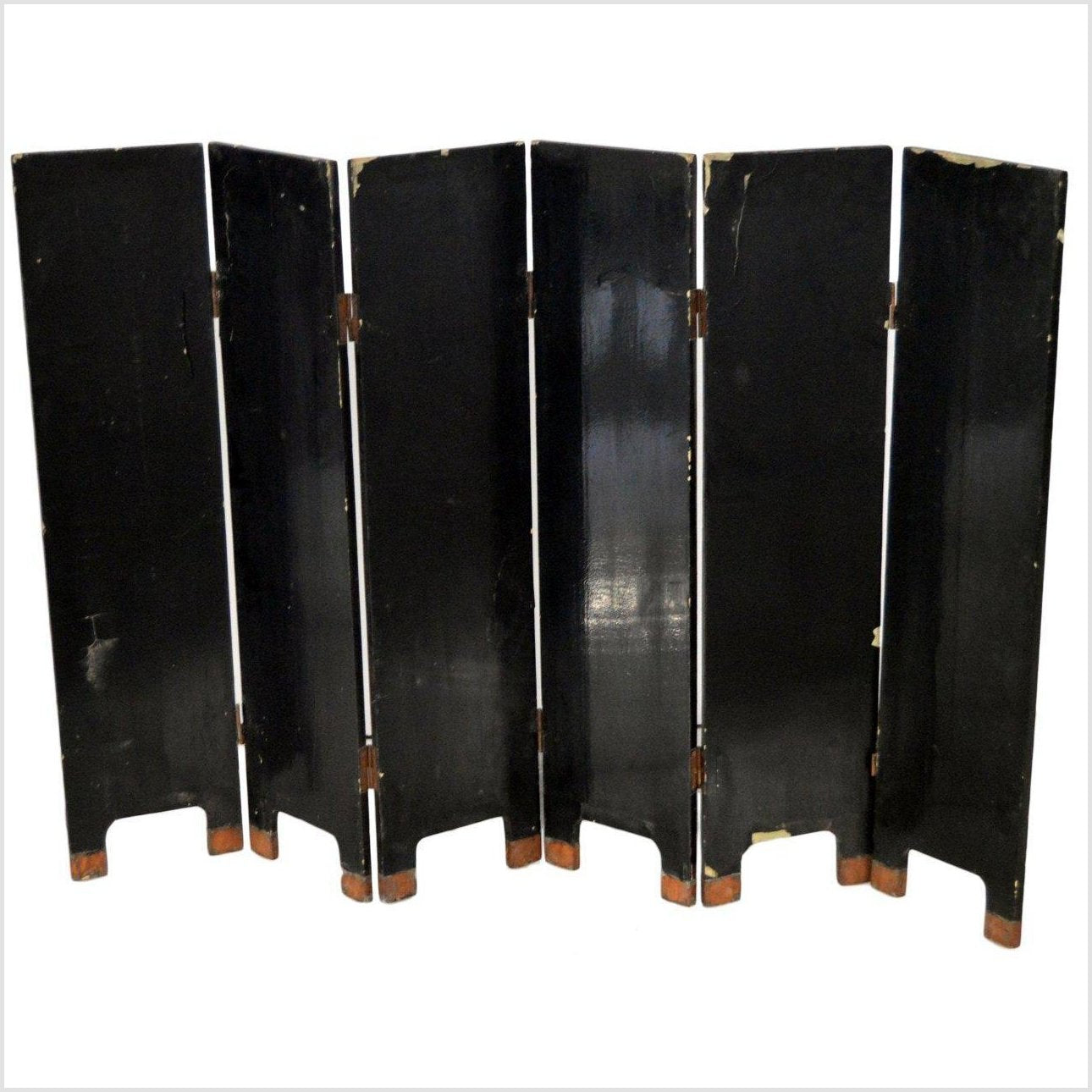 Chinese 6- Panel Ping Feng-11. Asian &amp; Chinese Furniture, Art, Antiques, Vintage Home Décor for sale at FEA Home