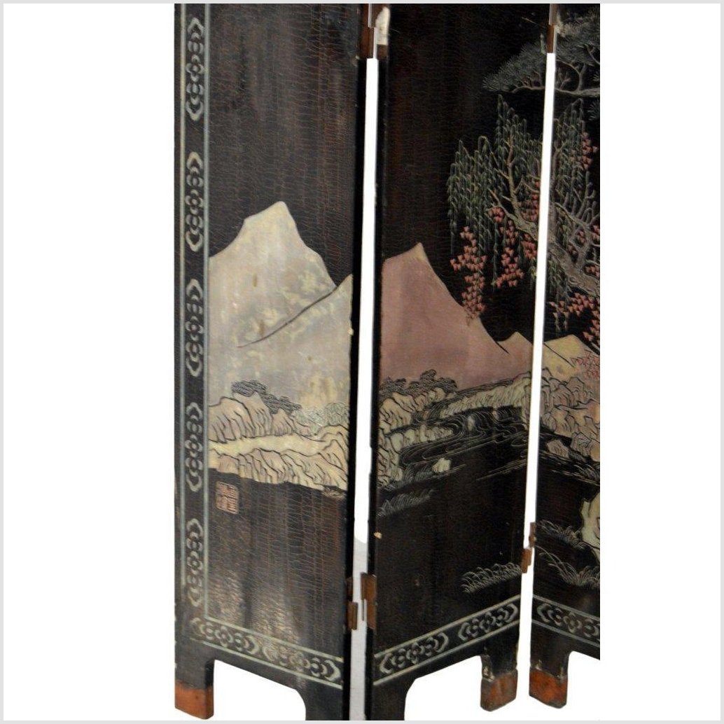 Chinese 6- Panel Ping Feng-YN2860-5. Asian & Chinese Furniture, Art, Antiques, Vintage Home Décor for sale at FEA Home