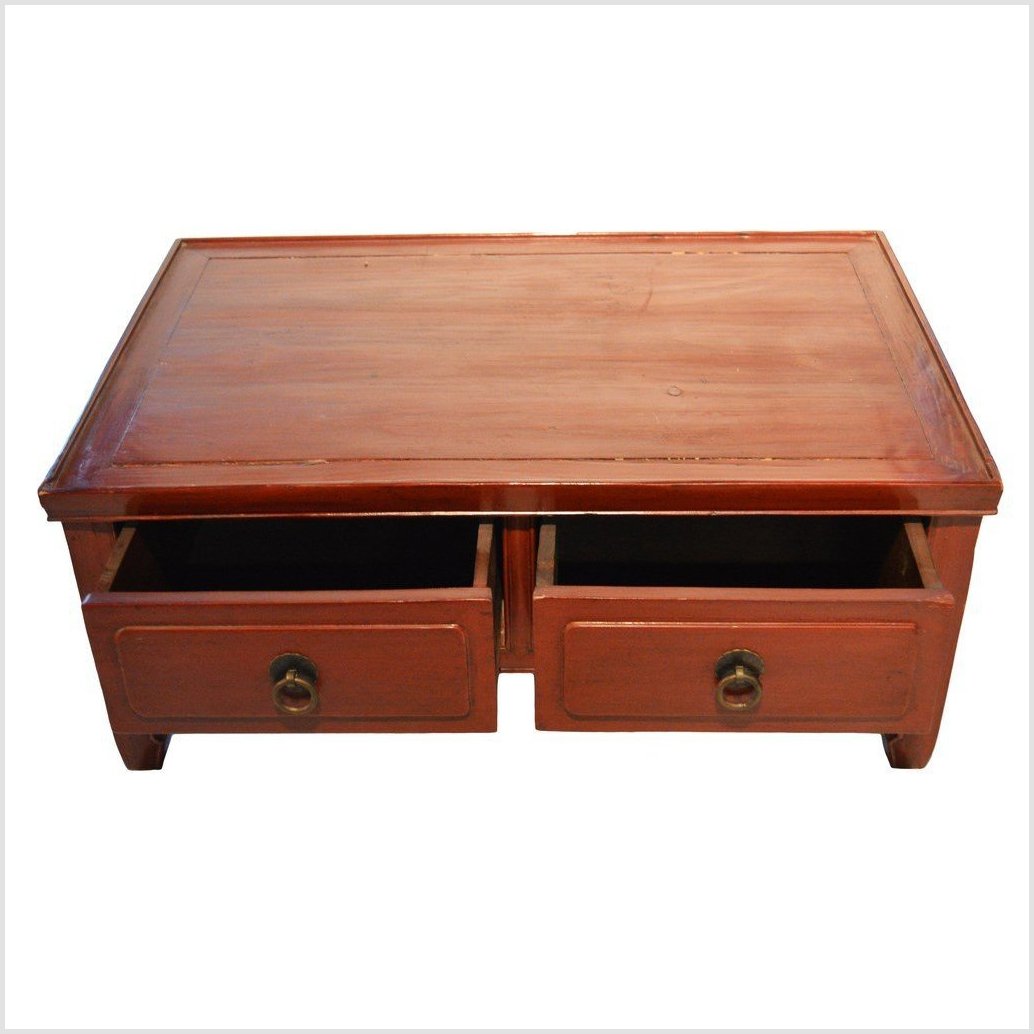 Vintage Chinese Low Kang Coffee Table-3. Asian &amp; Chinese Furniture, Art, Antiques, Vintage Home Décor for sale at FEA Home