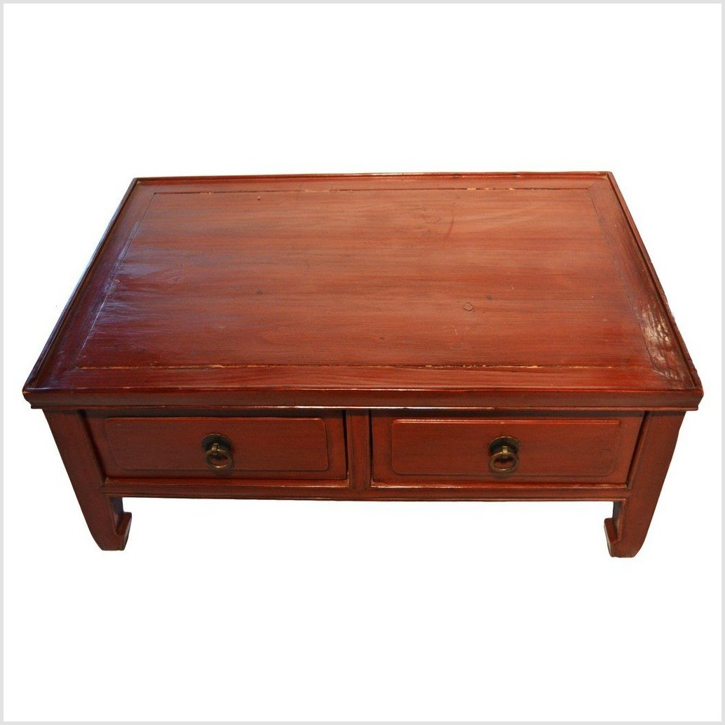 Vintage Chinese Low Kang Coffee Table-4. Asian &amp; Chinese Furniture, Art, Antiques, Vintage Home Décor for sale at FEA Home