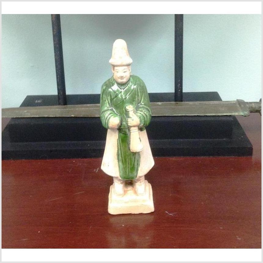 Chinese Terracotta Figurine-1. Asian & Chinese Furniture, Art, Antiques, Vintage Home Décor for sale at FEA Home